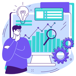 Identify trends in interpreting graphic