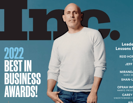 inc magazine cover best in business 2022
