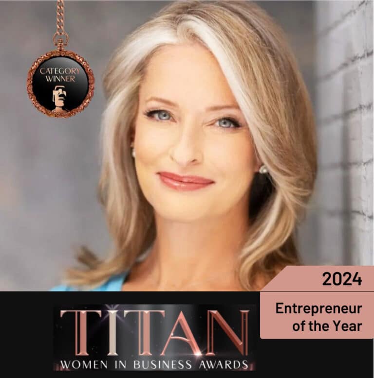 Kirsten Brecht Baker awarded titan Entrepreneur of the year